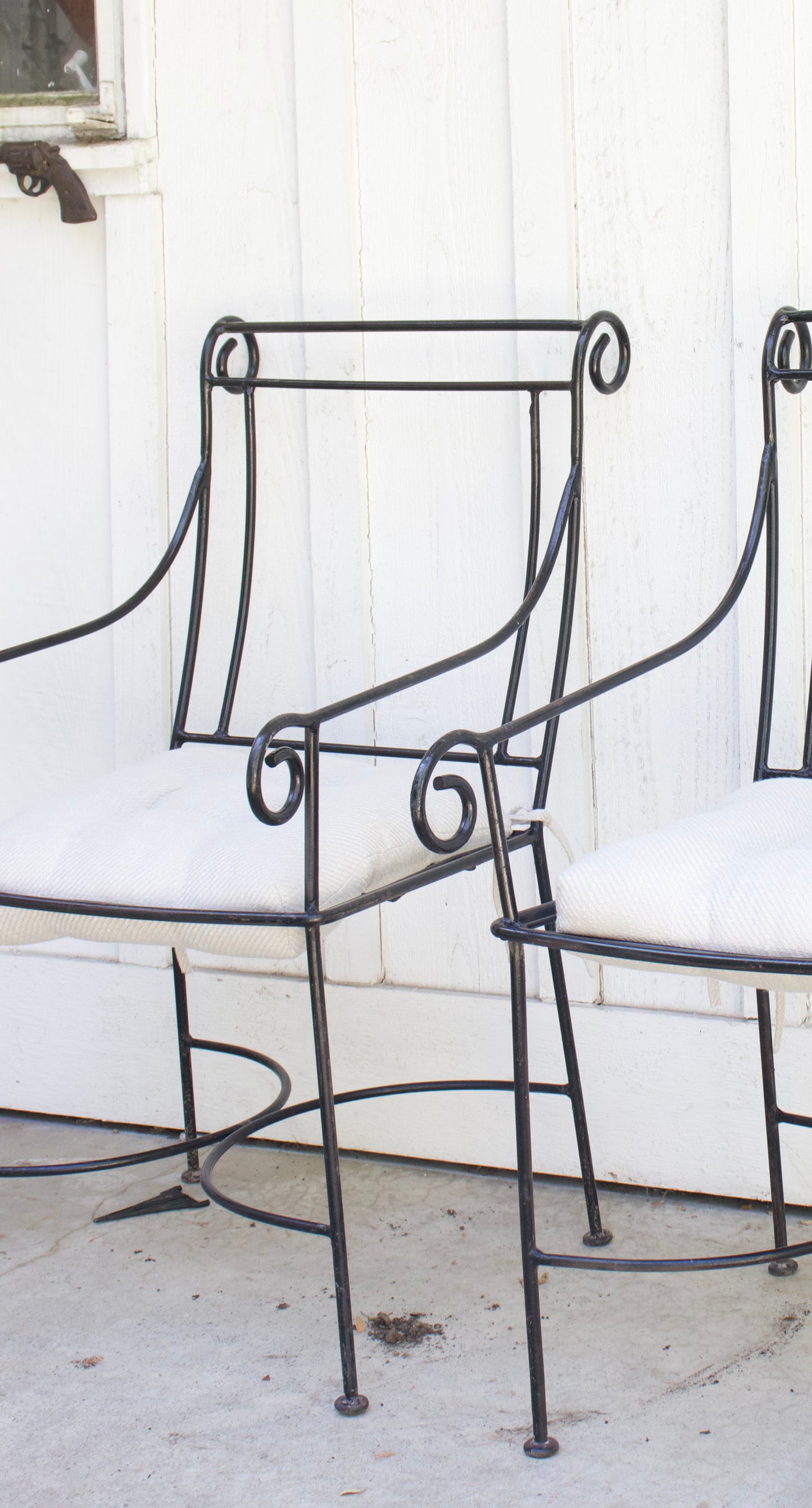 Salterini Style Scroll Villa Chairs
