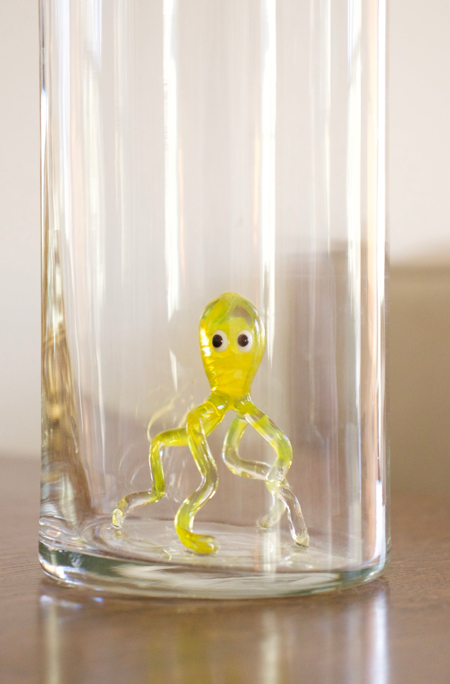 Glass Octopus Carafe