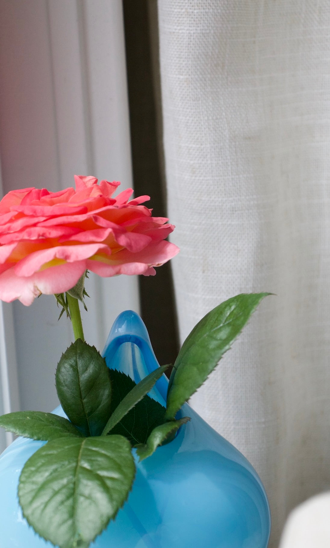 Sky Droplet Bud Vase