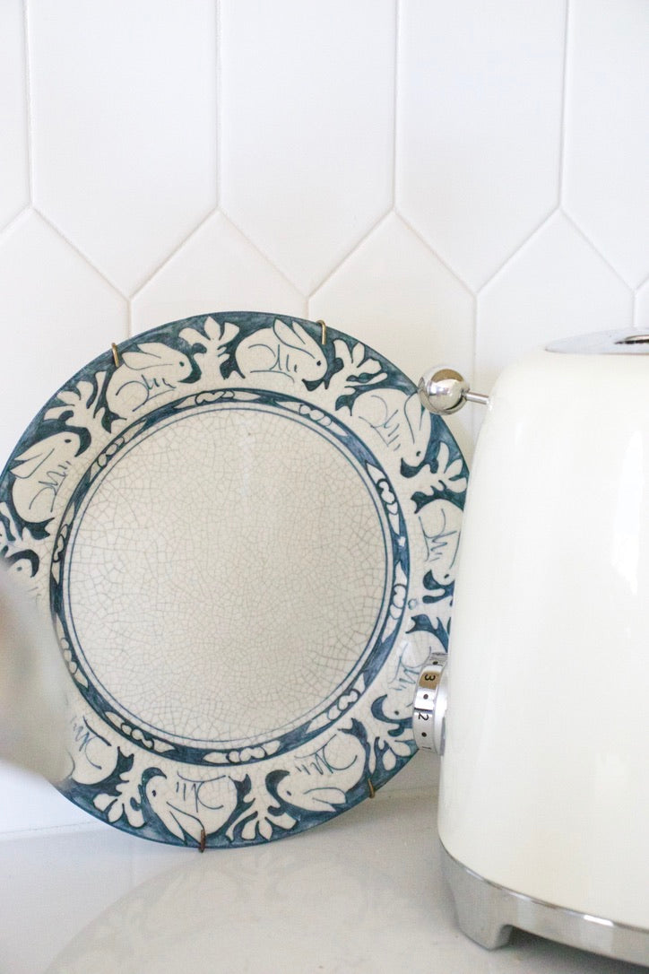 Dedham Bunny Plate
