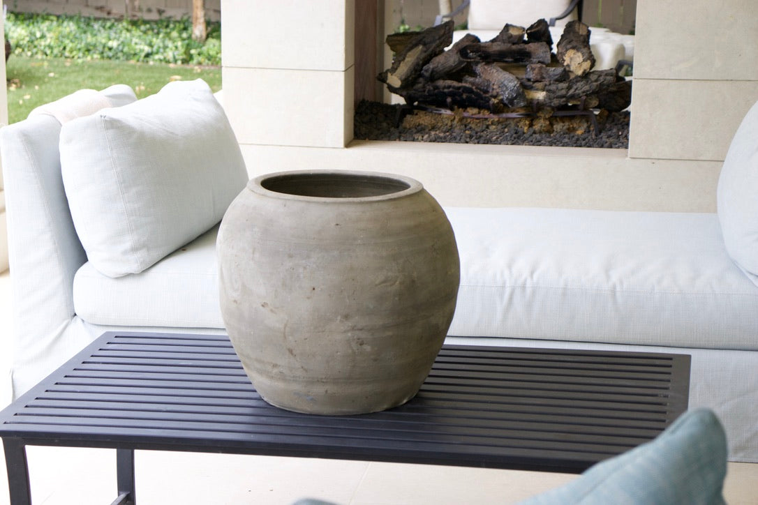 Antique European Clay Planter