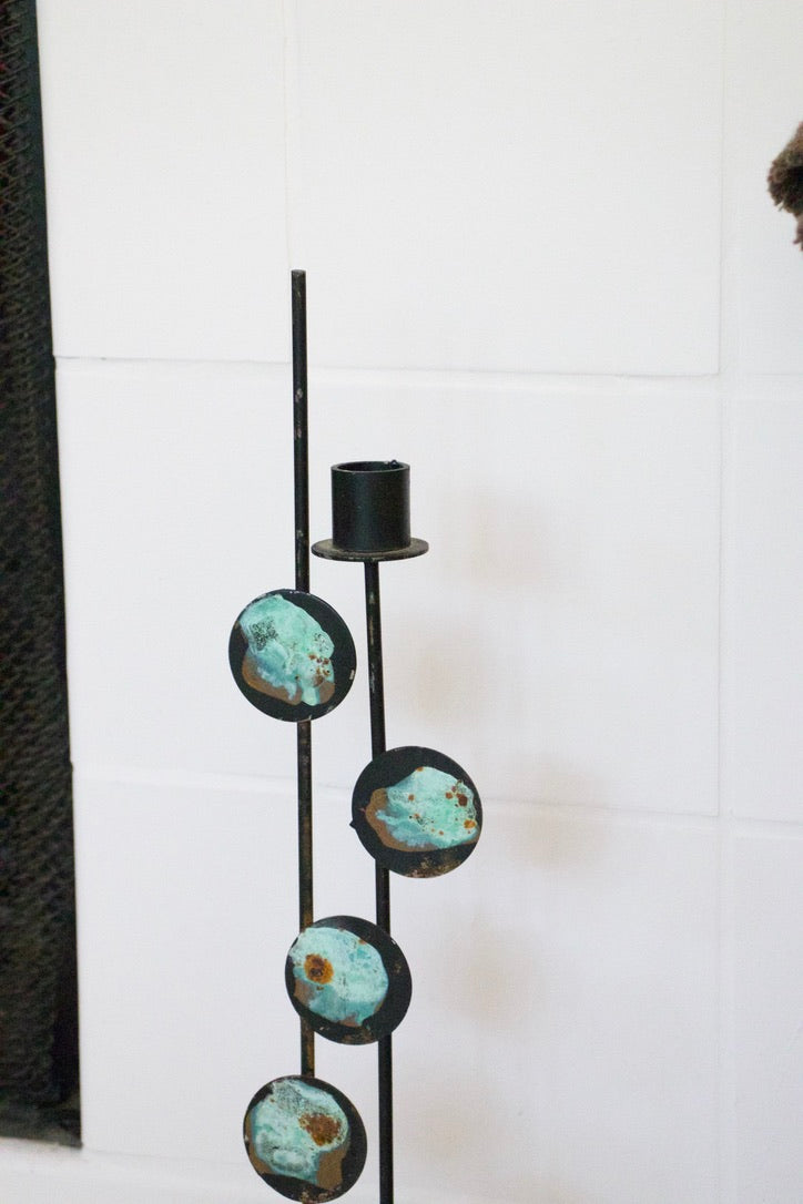 Rick Martin Iron Candlestick