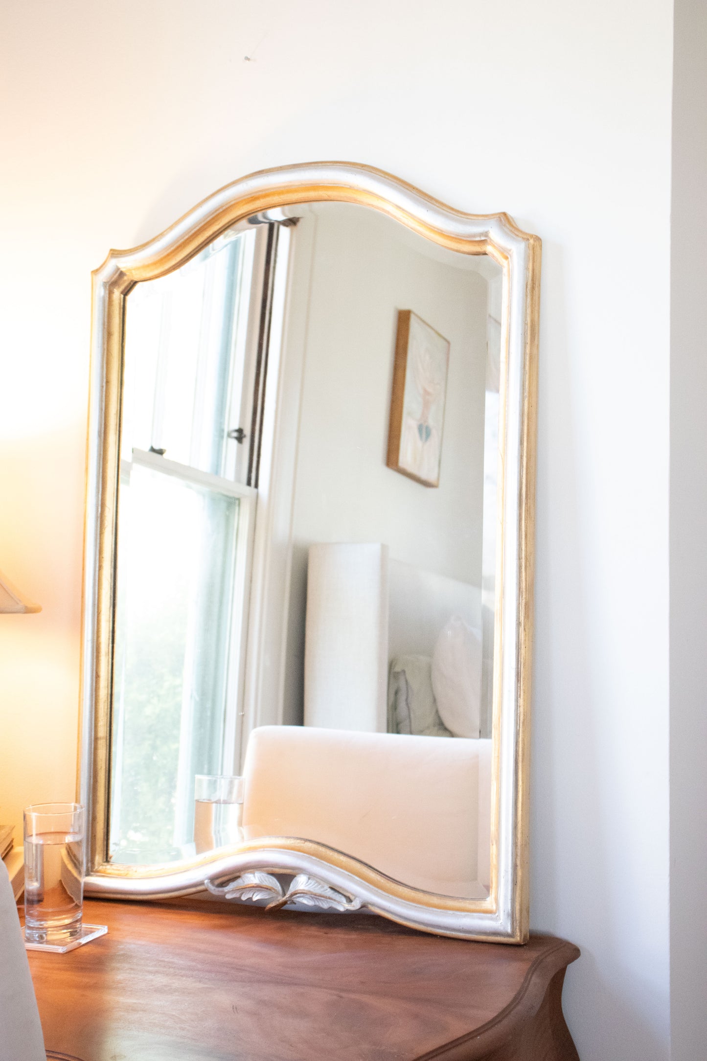 Multi-Tone Beveled Estate Mirror