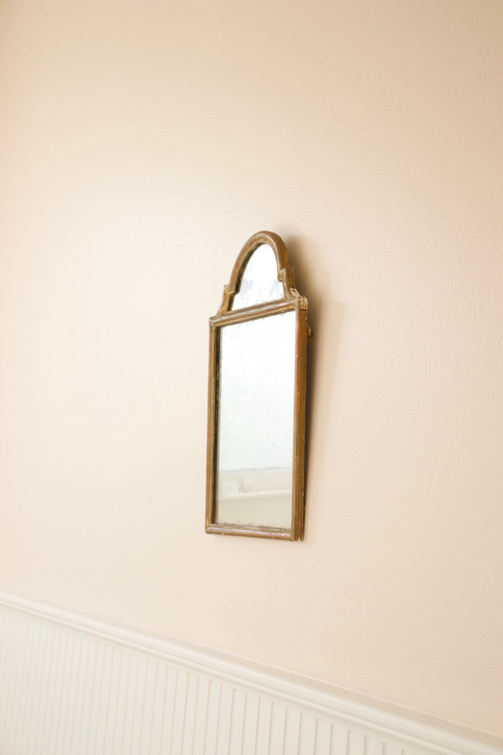 1800's French Antique Giltwood Mirror