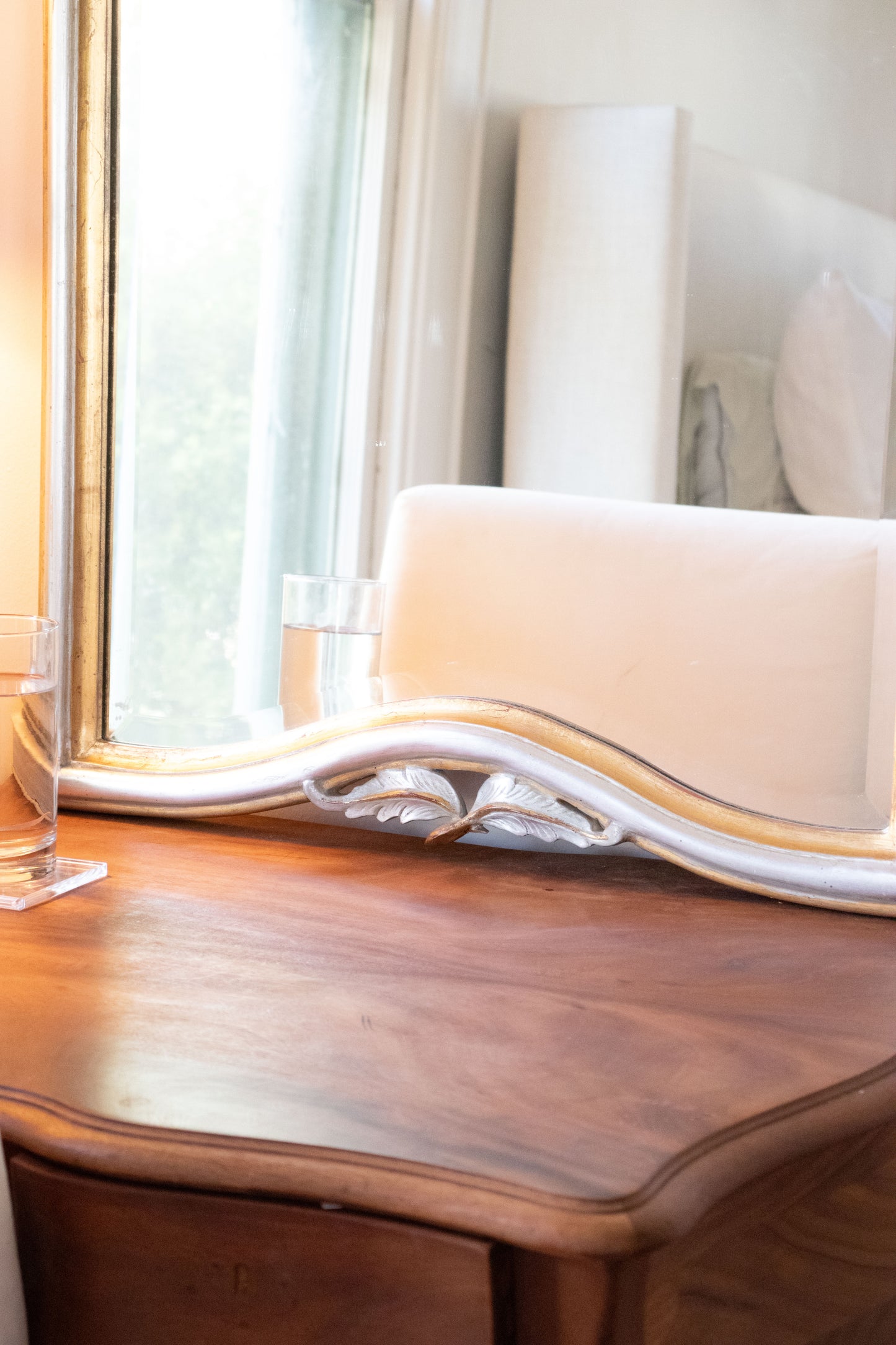 Multi-Tone Beveled Estate Mirror