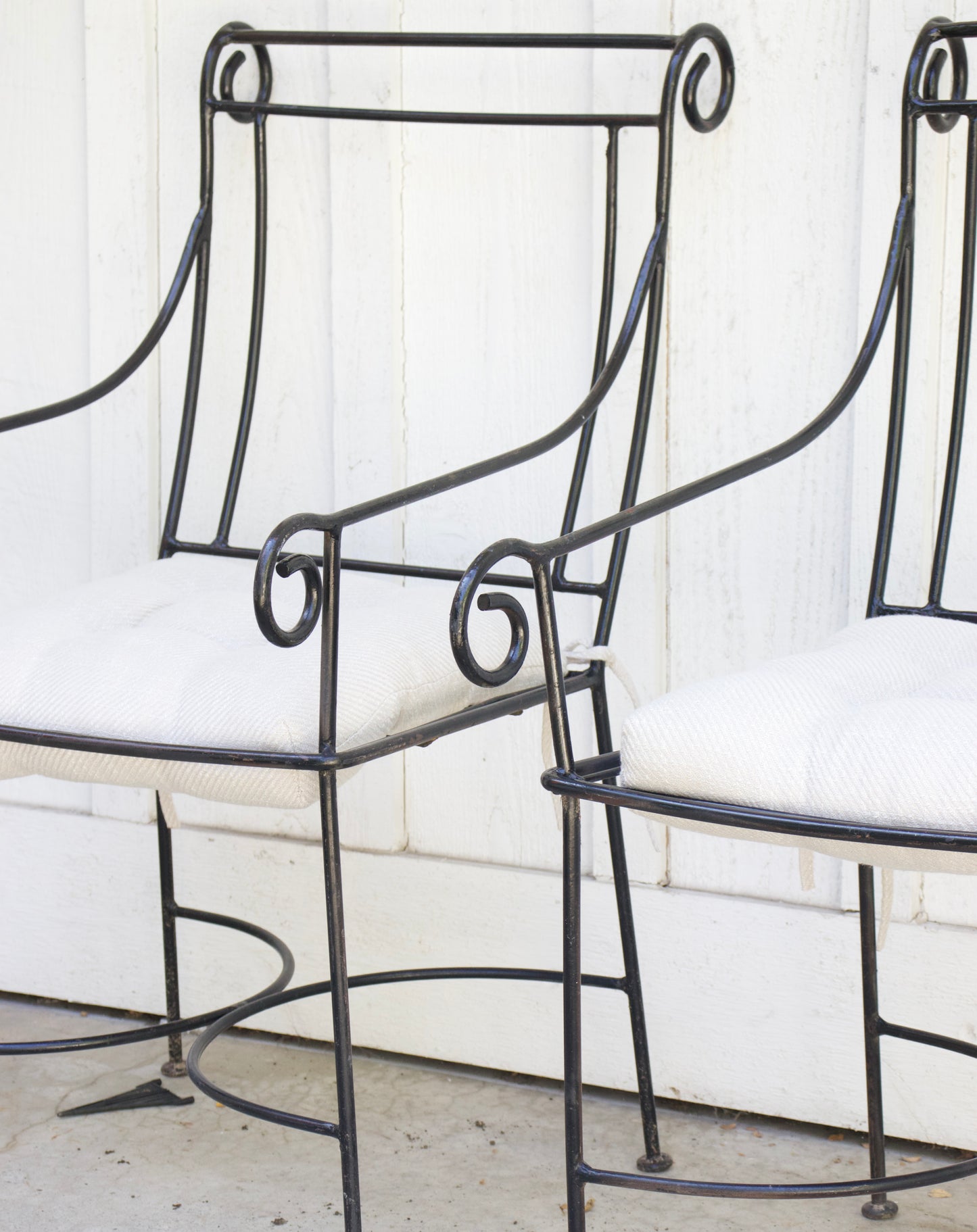 Salterini Style Scroll Villa Chairs