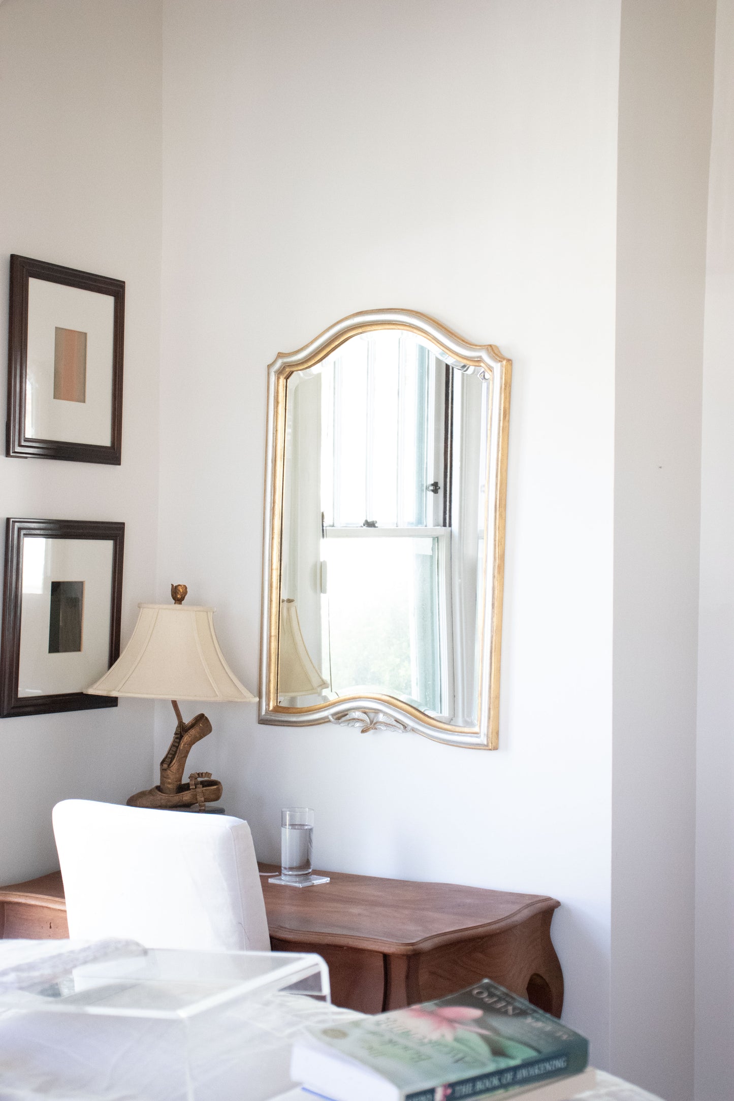 Multi-Tone Beveled Estate Mirror