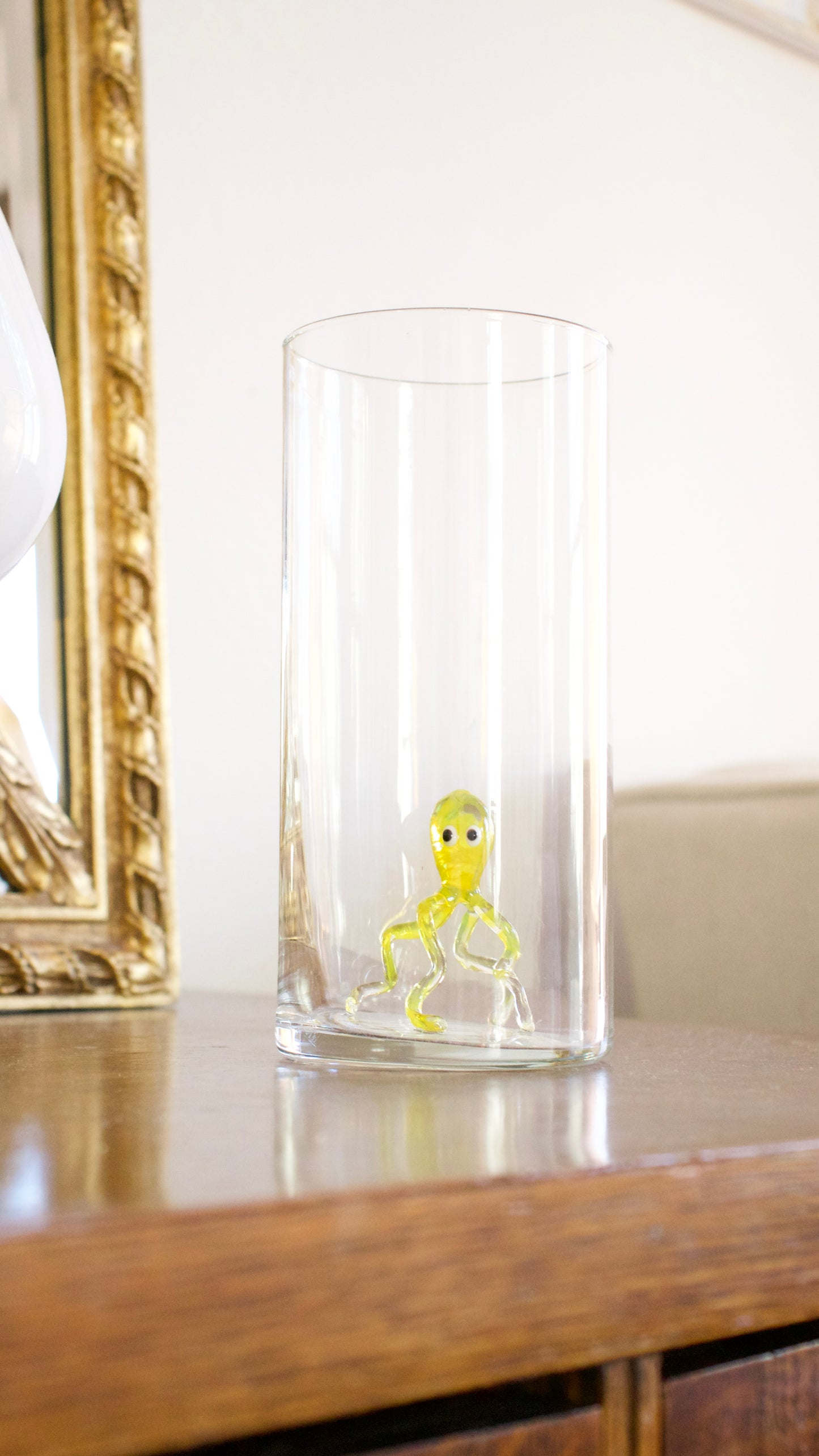 Glass Octopus Carafe
