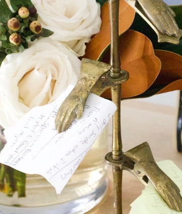 1940s Antique Calling Card Stand