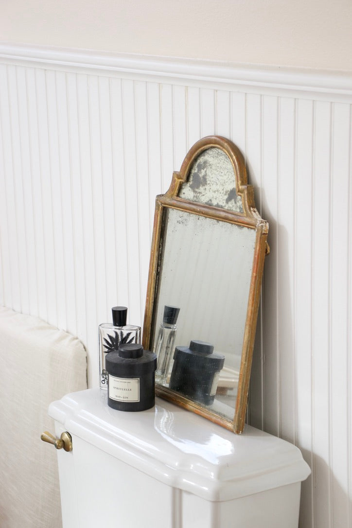 1800's French Antique Giltwood Mirror