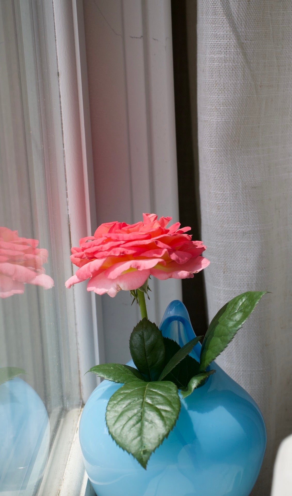 Sky Droplet Bud Vase